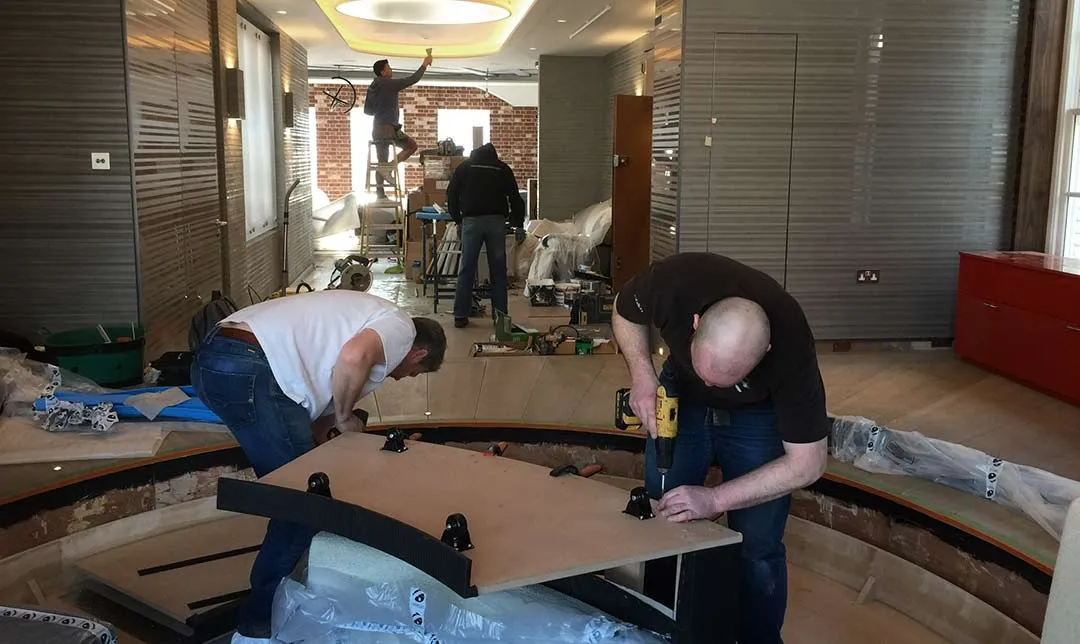 Sofa installation Sofa installation