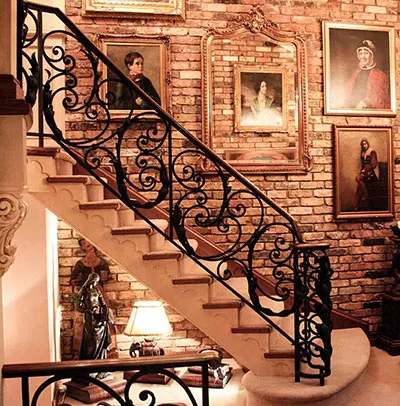 Wrought Iron Railings - Case Study for Tenet Design